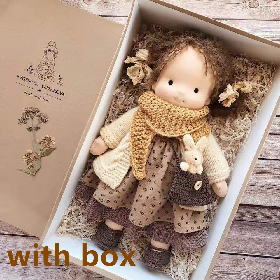 Heirloom Handmade Waldorf Doll in Natural Fabrics