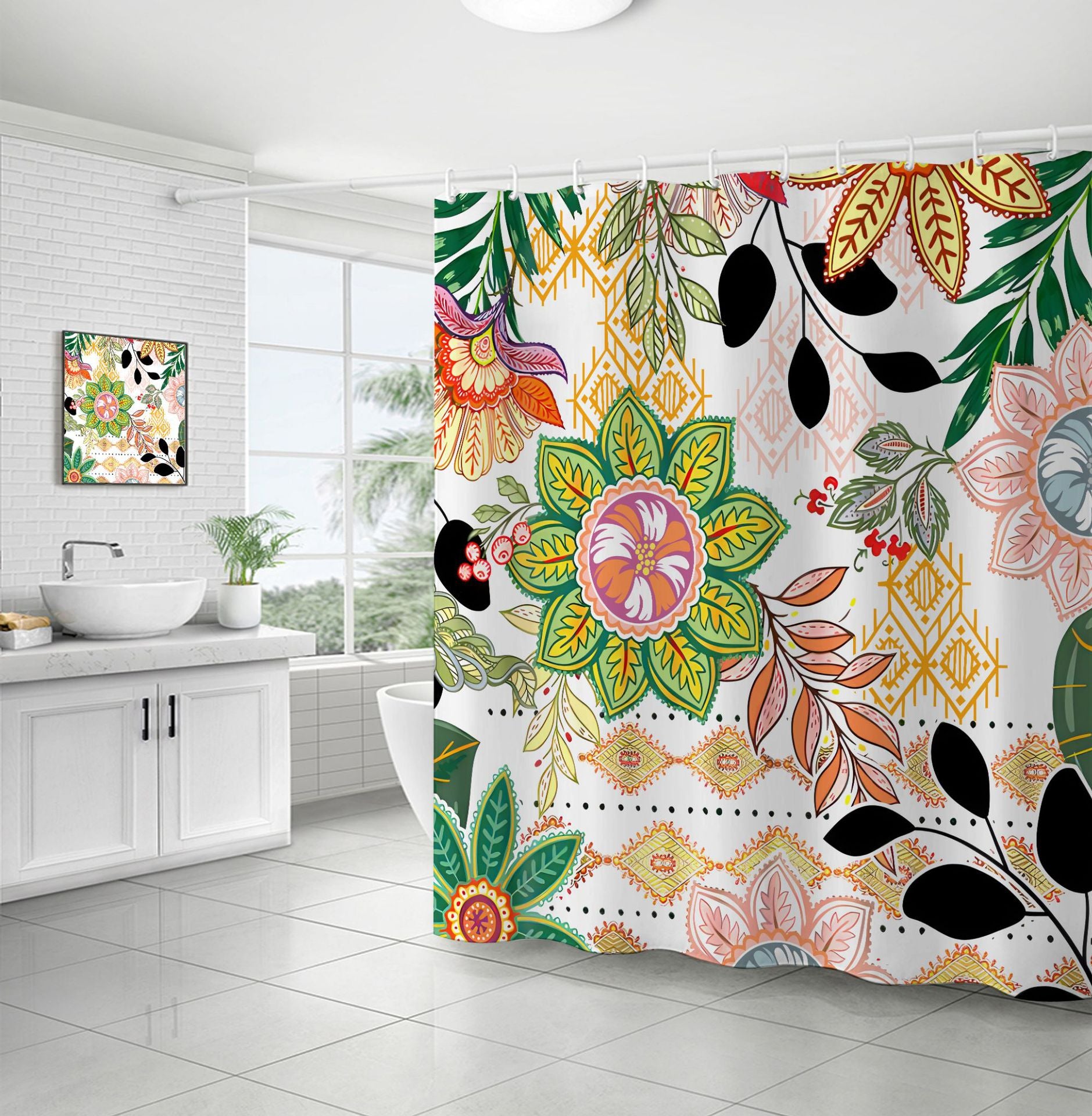 Shower Curtain Digital Printing