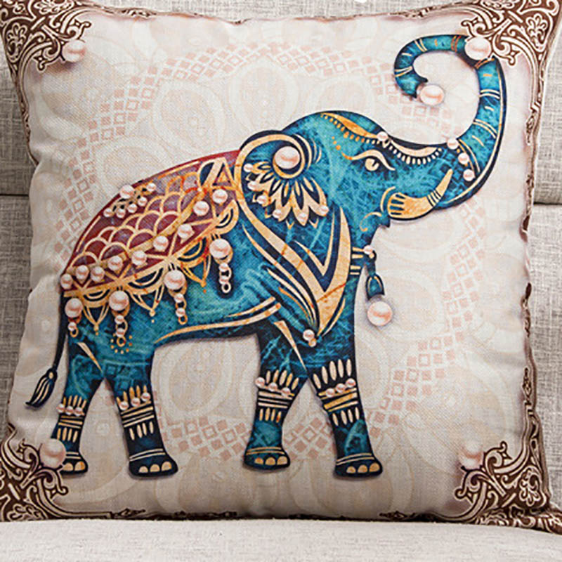 Elephant Pillow Cover