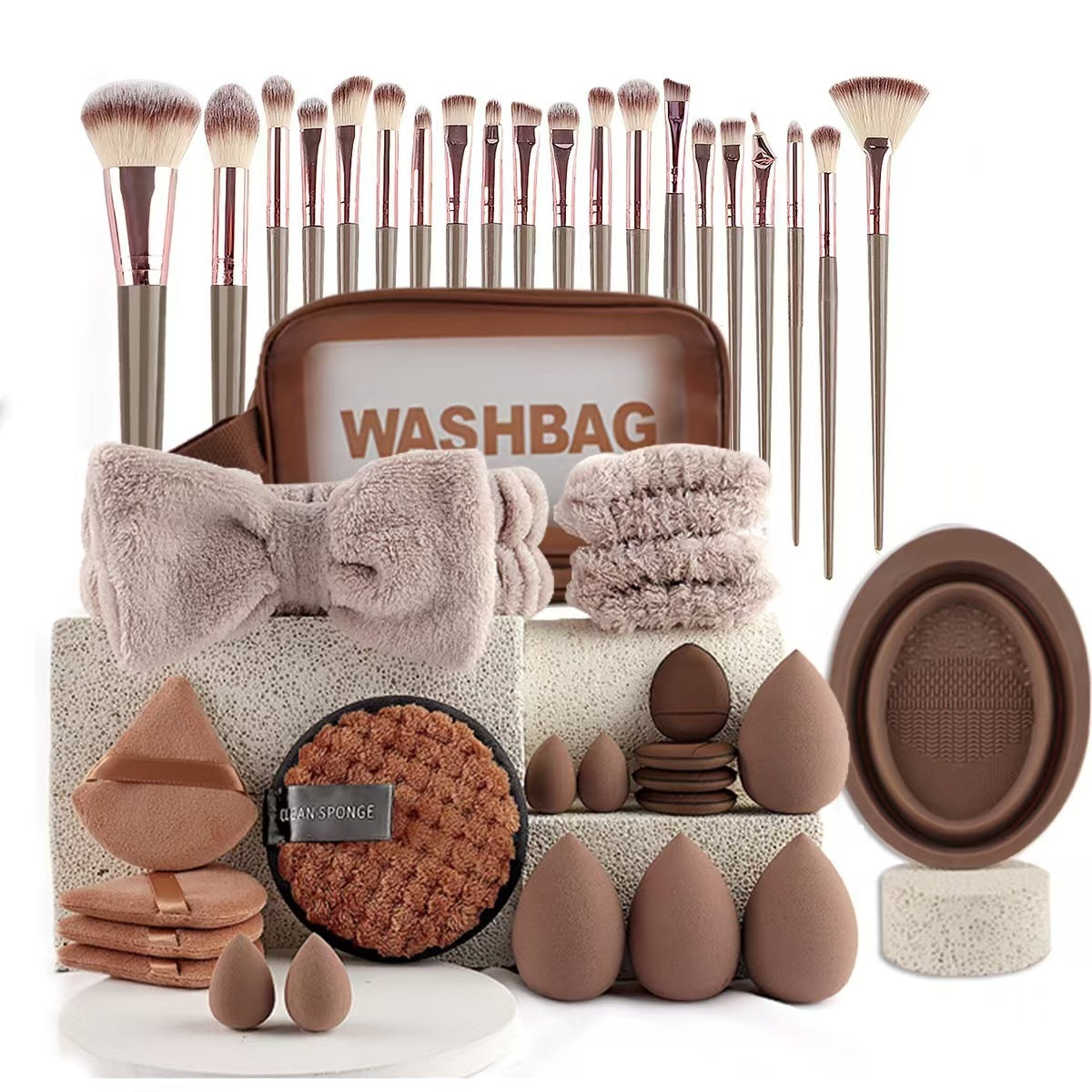 Beauty Tools Major Combination Suit Face Wash Makeup Full Set