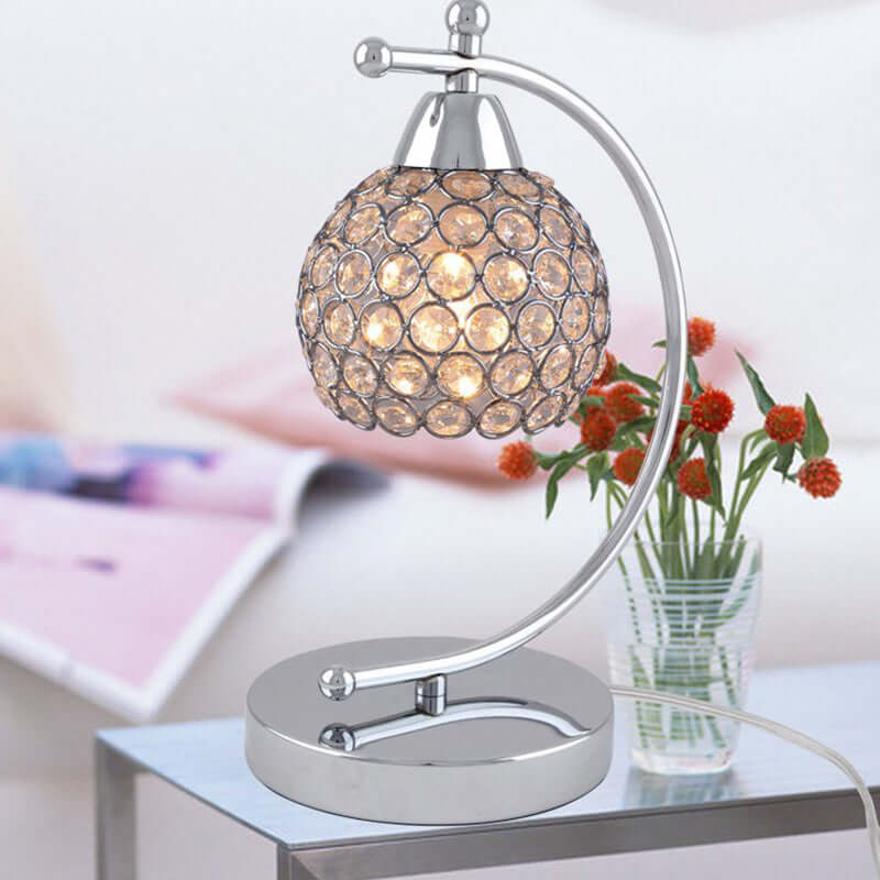 Crystal table lamp