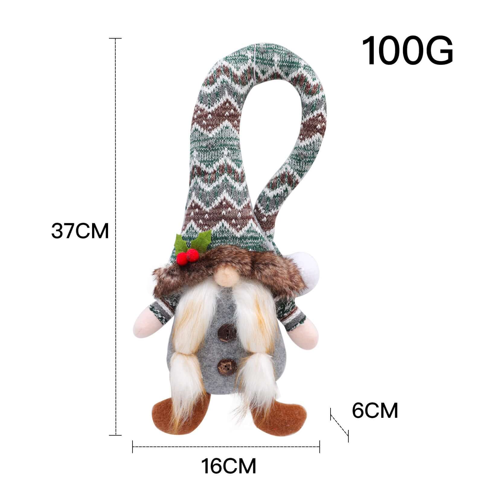 Faceless Doll Doll Curtain Buckle Christmas Home Curtain Buckle Decoration Props