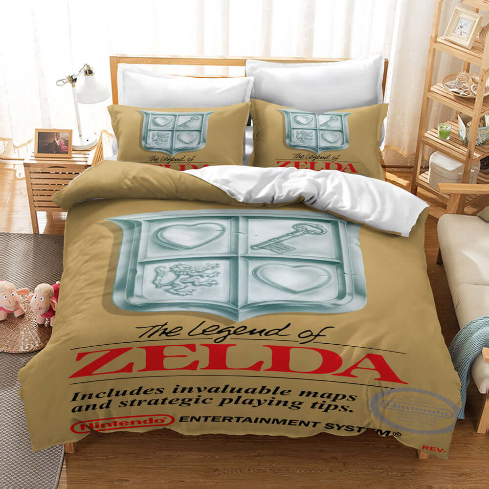 Zelda bedding set of 3 pieces