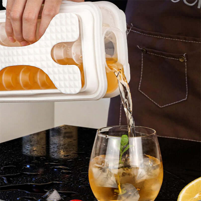 2 in 1 Portable Silicone Ice Ball Mold Ice Maker