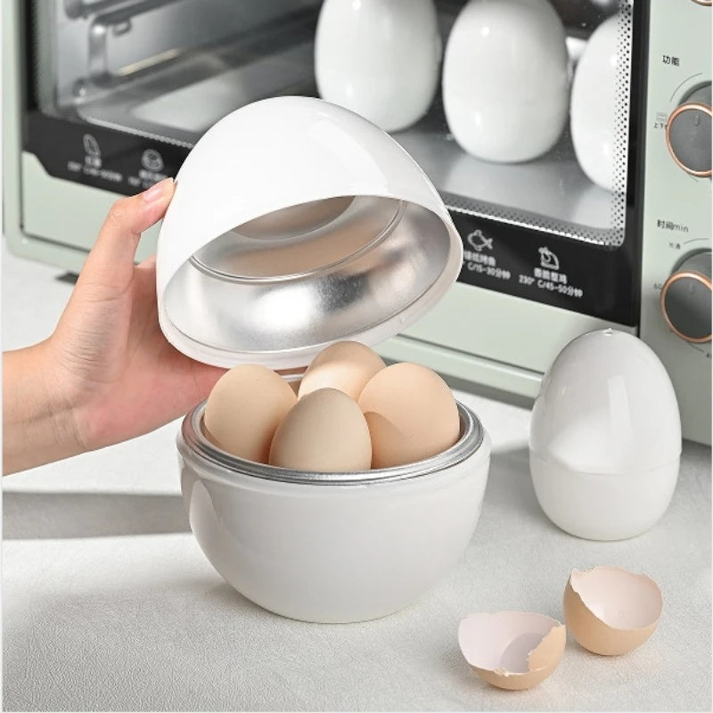 Microwave Egg Steamer Boiler Cooker Easy Quick 5 Minutes Hard Or Soft Boiled Kitchen Cooking Tools Kitchen Gadgets
