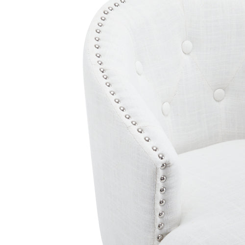 Set of 2 Modern Swivel Bar Stools with Rotating Seats