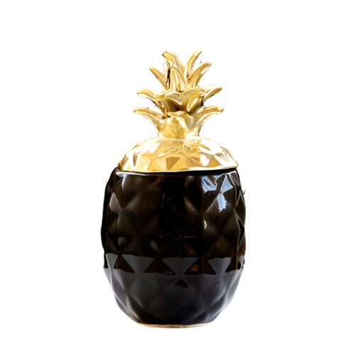 Ceramic Pineapple Jar Decoration