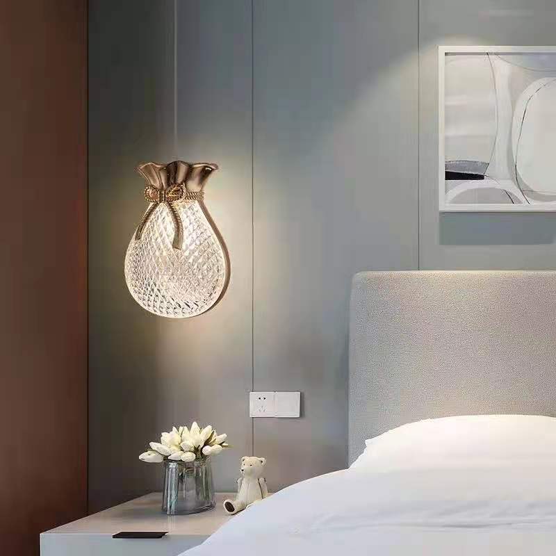 Alloy Chandelier Luxury Lucky Bag Lamp