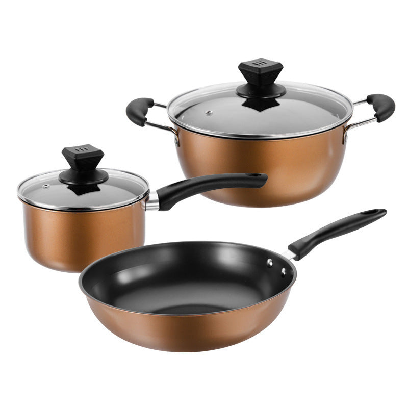 Essential 3-Piece Cookware Pot Set