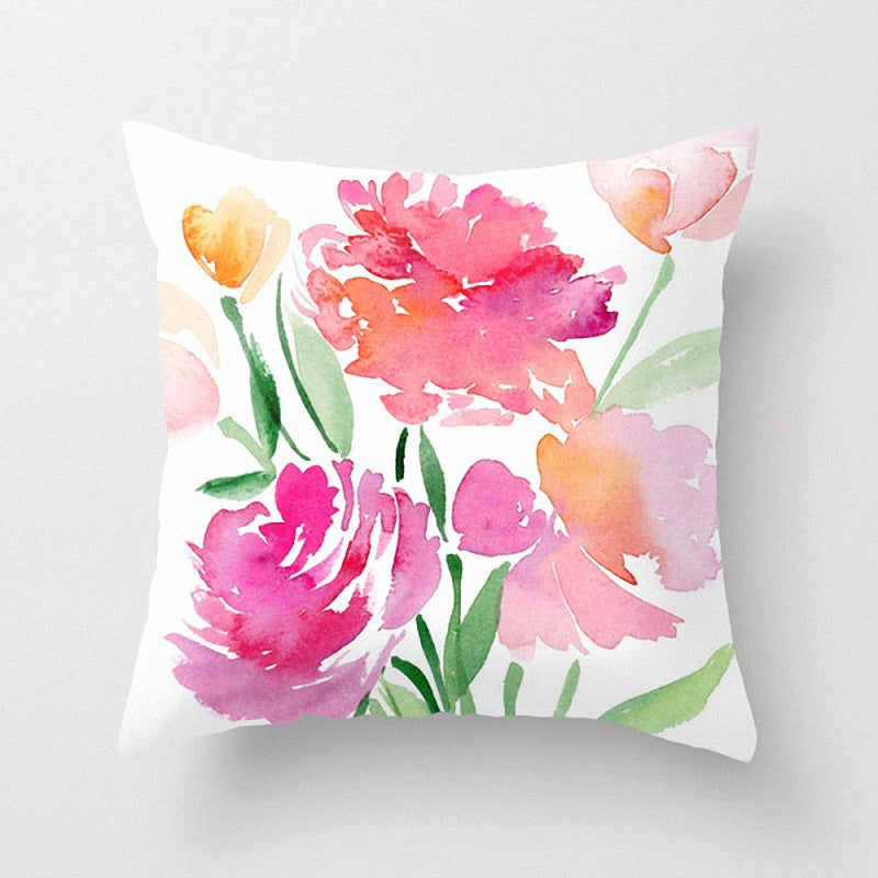 Flower Pillow Cover