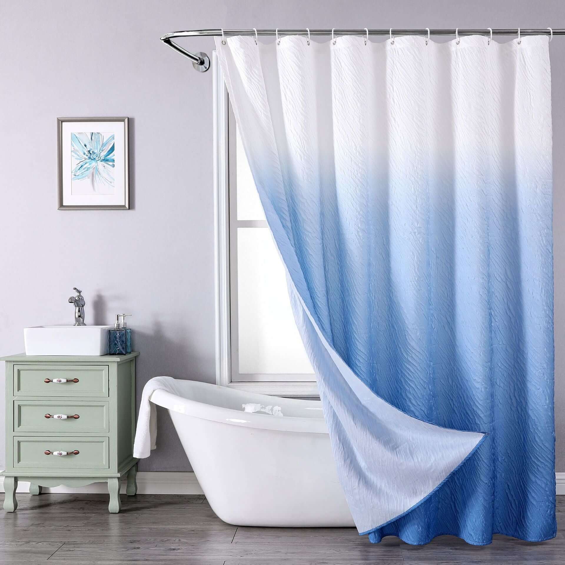 Ombre Shower Curtain