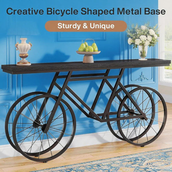 Long Accent Table for Living Room Decor