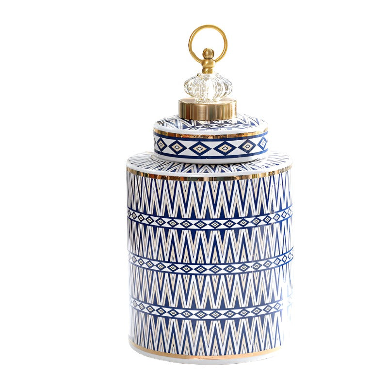 Ceramic Jar Light Luxury Modern European Home Decor