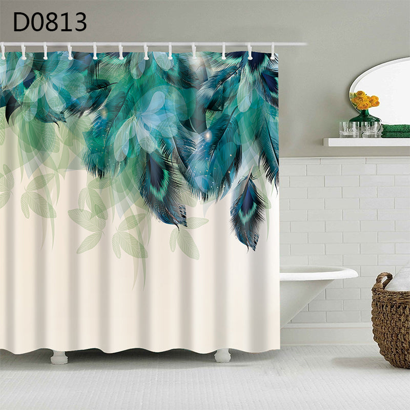 Shower Curtain Waterproof Thickened