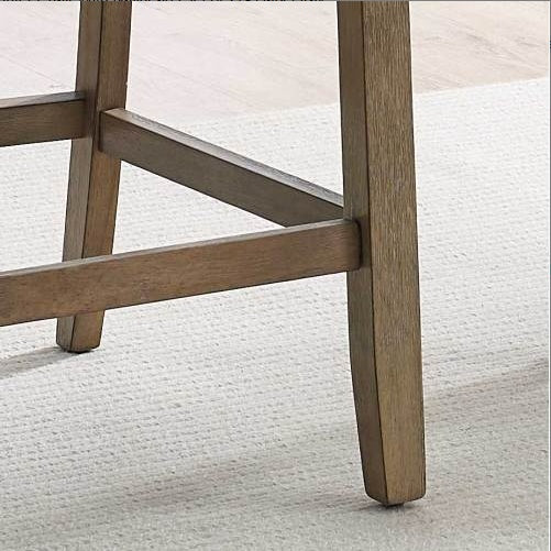 Counter Height Chair with Nailhead Trim, Upholstered Dining Chair for Kitchen Island