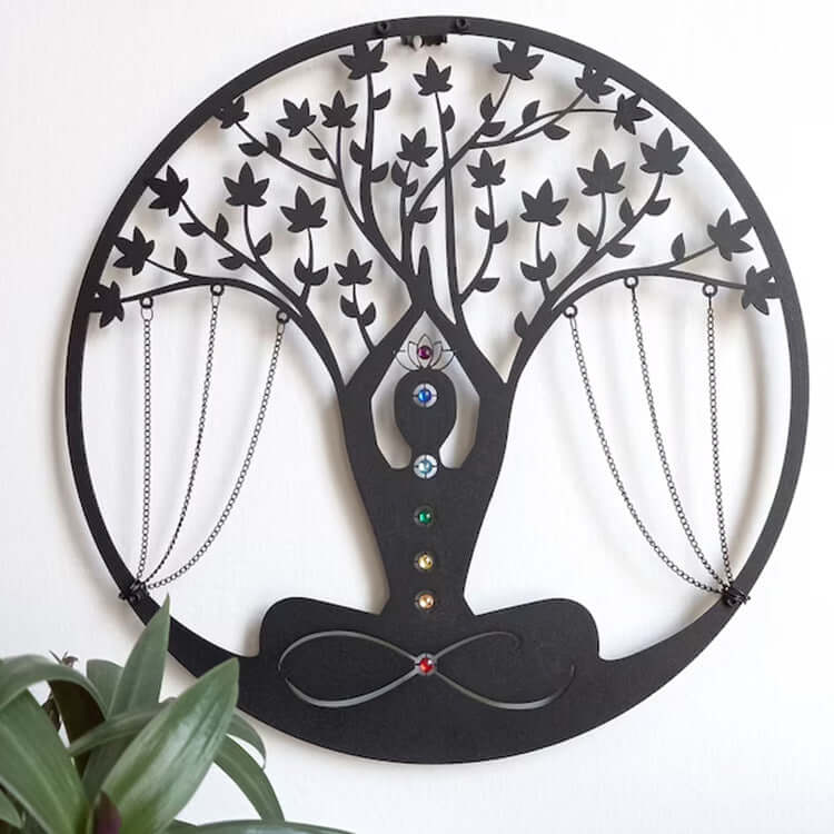 Art Decor Yoga Meditation Wall