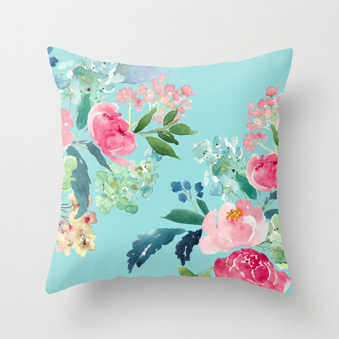 Flower Pillow Cover