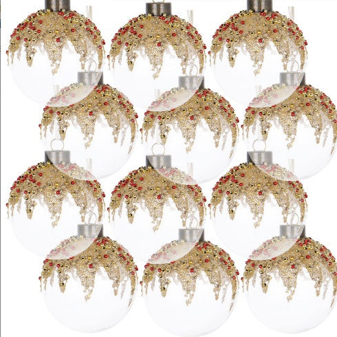 3D Christmas Ball Ornaments for Tree Decoration-Holiday Decor