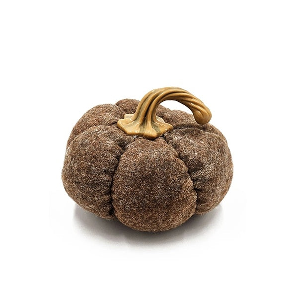 Set Of 3, Brown Pumpkin, Pumpkin Ornament Decor for Holiday Harvest Festival Fall Festival Thanksgiving