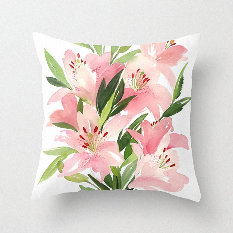 Flower Pillow Cover